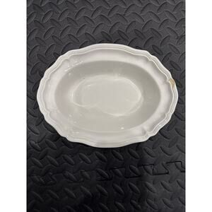 Vintage Red-Cliff Ironstone Grape Bowl Vegitable Serving Embossed 9.75"